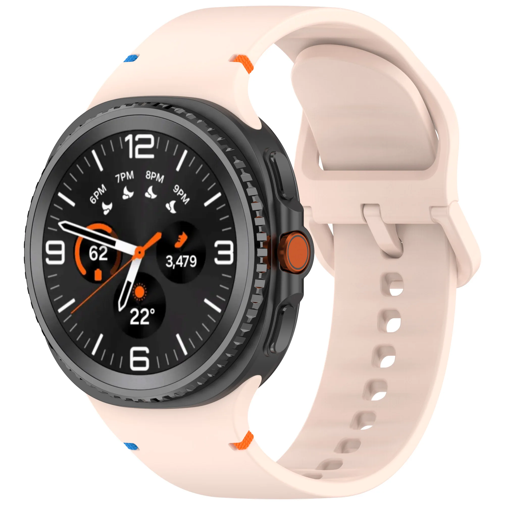 ตัวเลือกสินค้า ซิลิโคนยืดหยุ่นสำหรับ Samsung Galaxy Watch 8 หลากขนาด ใส่สบาย ทนทาน