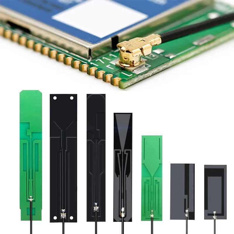 10PCS GPS BD 패시브 안테나 1575MHZ 1561MHZ 내부 자동차 PCB 보드 FPC 유연한 위치 공중 모듈 자동차용 U.fl SMA