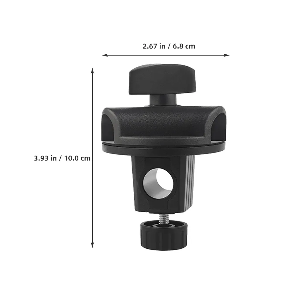 2Pcs 마이크 크로스바 클립 조정 가능한 버클 삼각대 액세서리용 범용 마이크 암 클램프 팟캐스트 라이브 스트림 장비