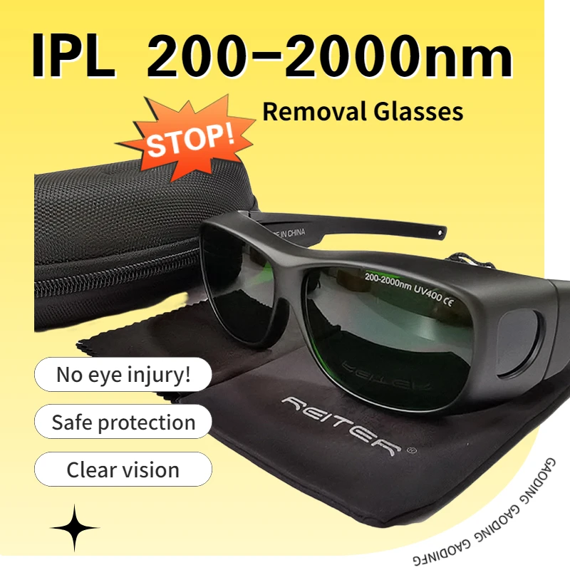 IPL2002000nmLaserEpilatorSafetyGlassesforHairRemovalEye