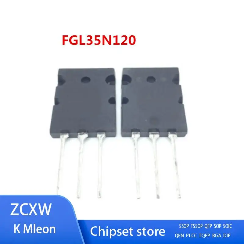 

5 шт./лот FGL35N120FTDTU FGL35N120FTD FGL35N120 FGL12040WD TO-3pL 35A 1200V