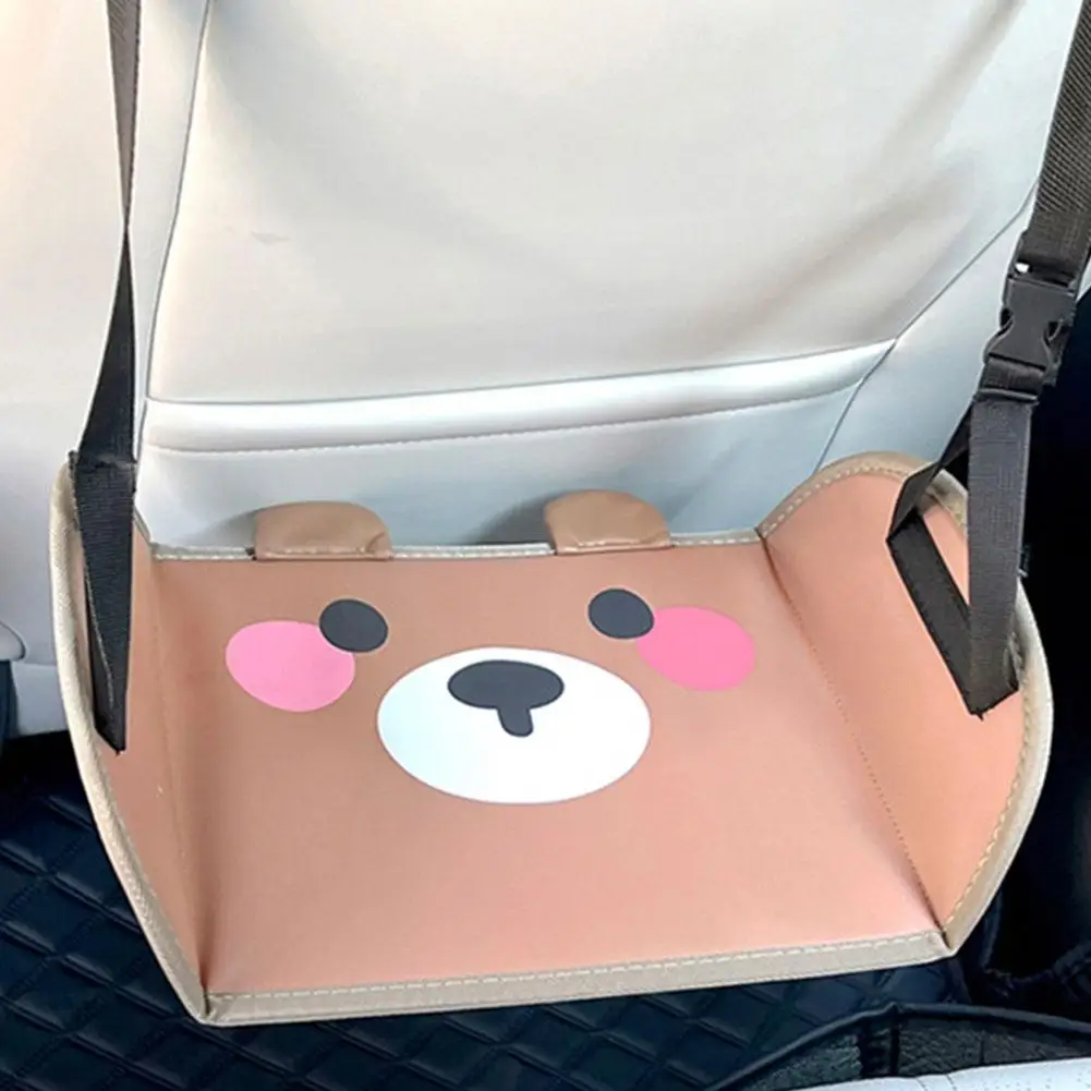 1 조각 자동 뒷좌석 서스펜션 해먹 자동차 여행 사무용품 서스펜션 매트 조정 트림 인테리어 레스트 발 발판 I3Z3