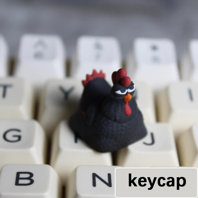  Big Chic Novelty Keycaps Gaming Accessories Mechanical Keyboard  Keycap Personality Design Cartoon Cherry MX Axis Anim Keycap (Single R4  Keys (KIT 1) : Electronics