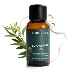 Pure Natural Eucalyptus Essential Oil for Aromatherapy and Wellness, 30ml (1pcs)