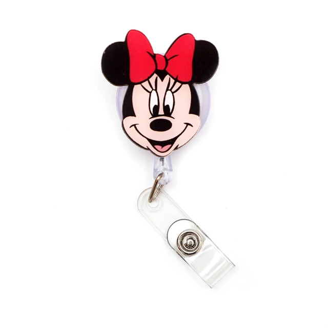 Disney/Marvel Retractable Badge Reels ID badge holder set for