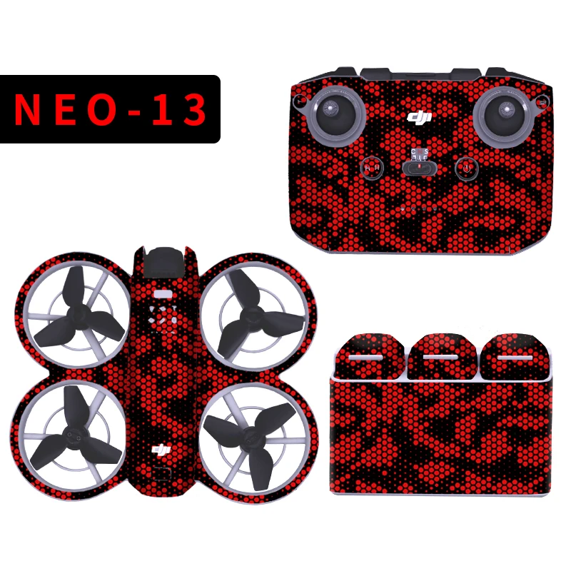 Decorative Sticker Skin Decals Anti-Scratch Protective Film Accessory for DJI NEO Drone Controller Charging Manager