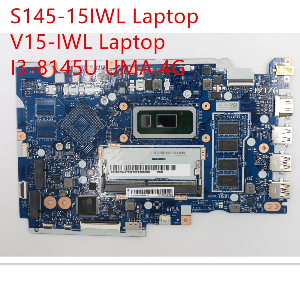 

Материнская плата для Lenovo ideapad S145-15IWL/Женская материнская плата для ноутбука V15-IWL UMA 4G 5B20S41719