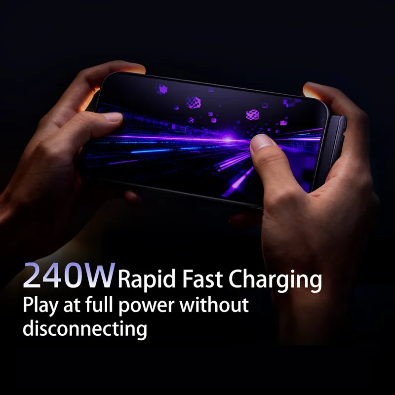 240w Pd Fast Charging Foldable Phone Holder Data Cable 1 5m Charging Type C Line For Iphone 17 16 15 Macbook Samsung Xiaomi Oppo, Alina Gadgets