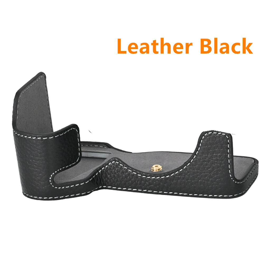 Premium PU Leather Half Base Bag Body Case Cover