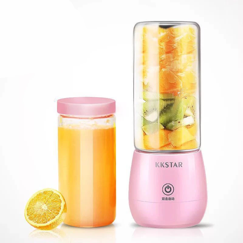 

6 Blade Juicer Cup Electric Blender Portable Fruit Mixers Fruit Extractors Juice Maker Machine Smoothies Mixer Home Appliances