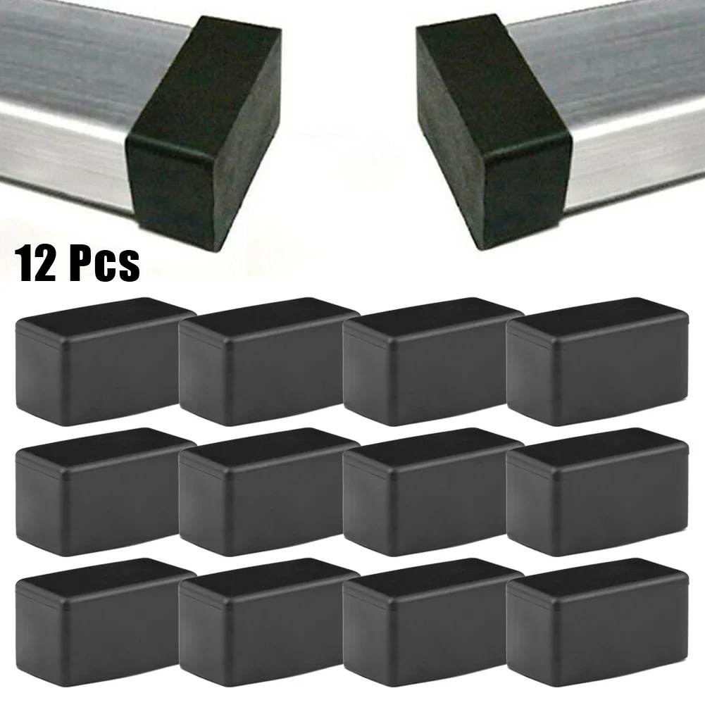Chair Leg Caps Rubber Feet Protector Pads Furniture Table Covers Socks Plugs 12 Pcs/Set Furniture Leveling Feet Home Decor