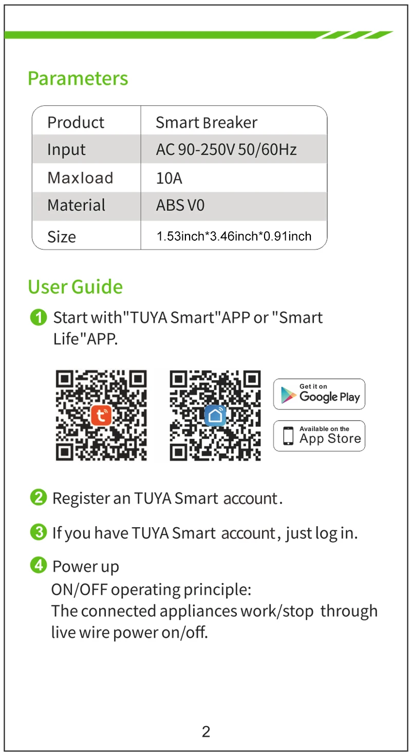 Description Picture 6 of itemWifi Smart Switch Wireless Remote Switch Breaker Domotic LED Light Controller Module Smart Life Tuya APP Works with Alexa Google