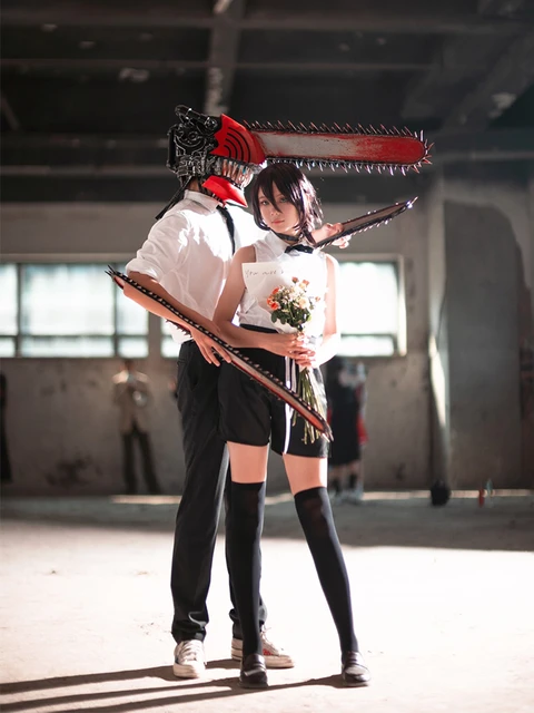 Chainsaw man Cosplay  Ideias de cosplay, Fotos de fantasias