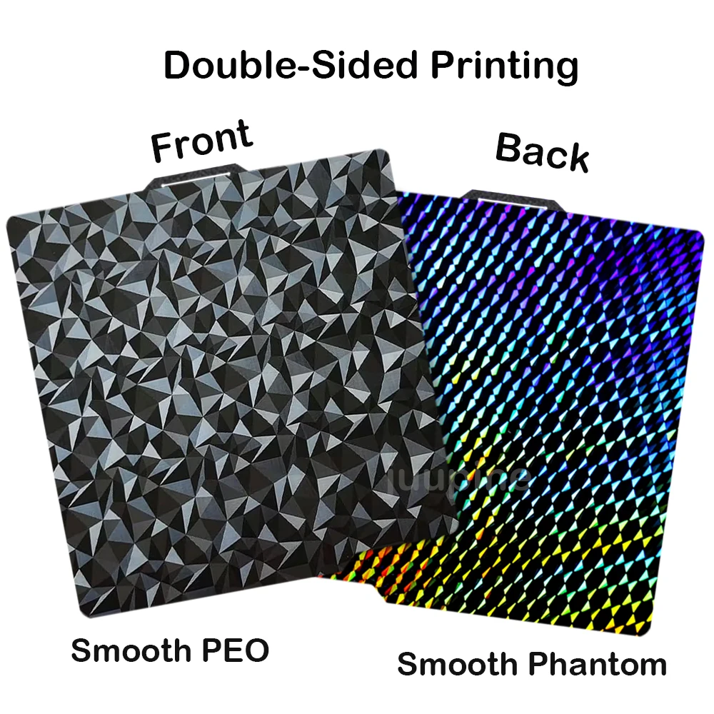 Piastra Di Stampa Magnetico Per Stampanti 3D Bambu Lab - Spring Steel Texturato Con Resina Epossidica - Foto 4