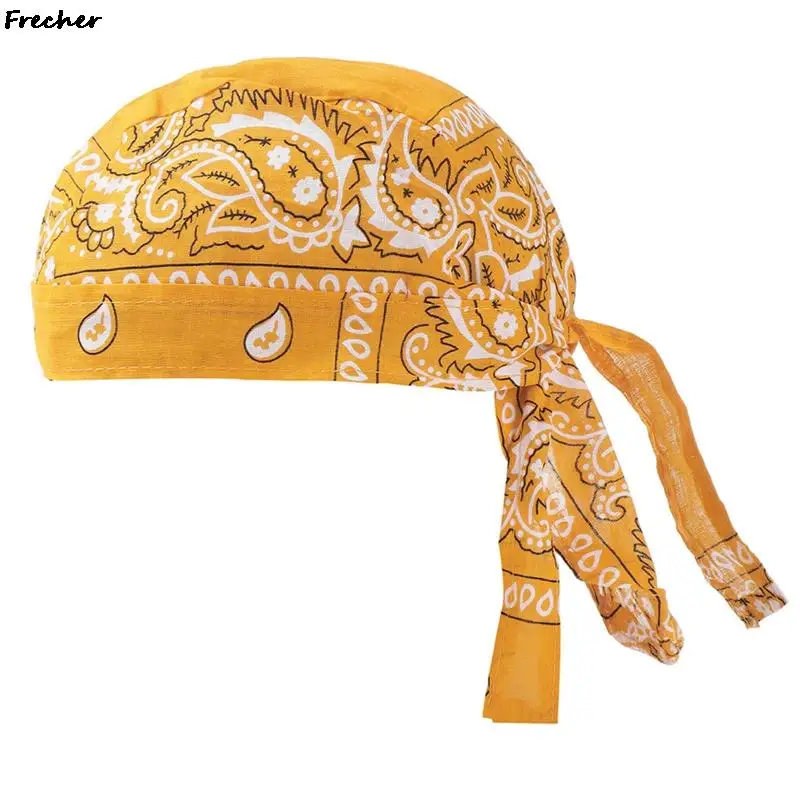 Men Women Running Riding Bandana Headscarf Breathable Pirate Hat Hood Beanies Cap Outdoor Sports Cycling Chiffon Caps Exotic 5