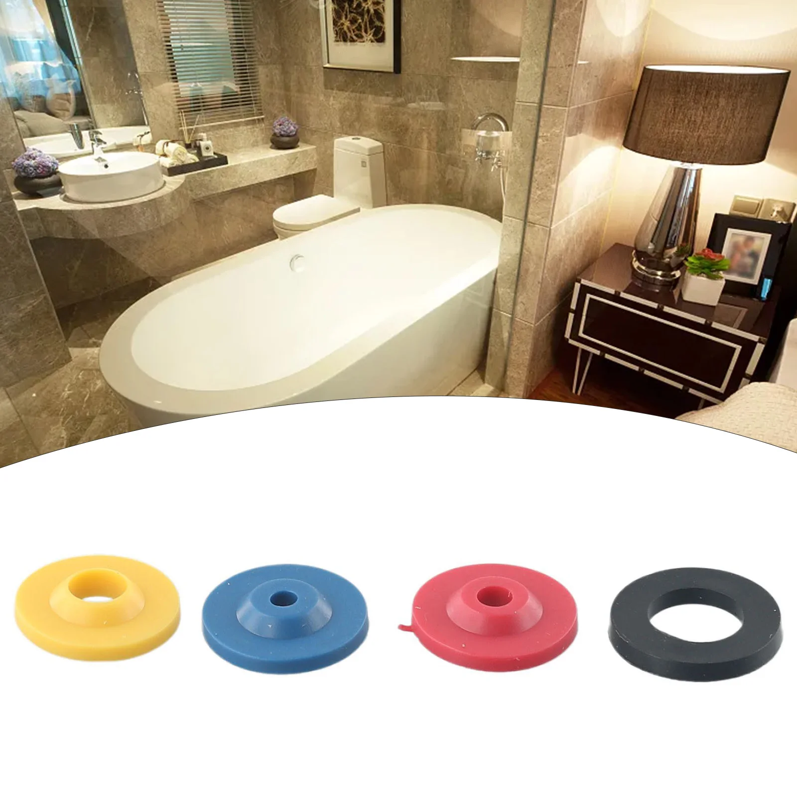 

8pcs Shower Flow Reducer Bathing Hose Restrictor Limiter Set Water Saving For Home Bathroom Current-limiting Easy To Replace