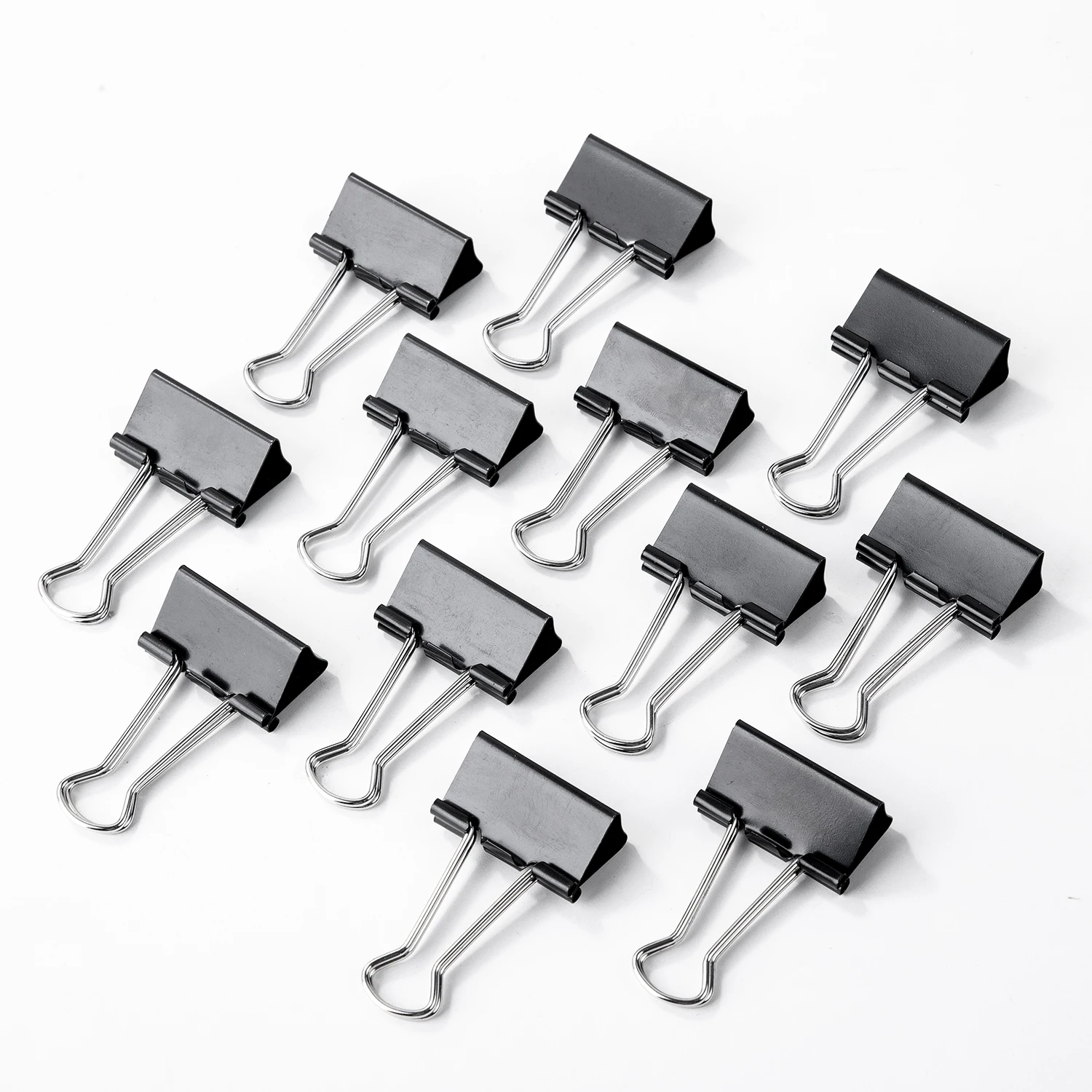 Deli 32mm Clamps Long Tail Clip Combination Folder Binder Clips Bookmark Paper Ticket Clip School Office Supplies loose leaf binder clips binder clip