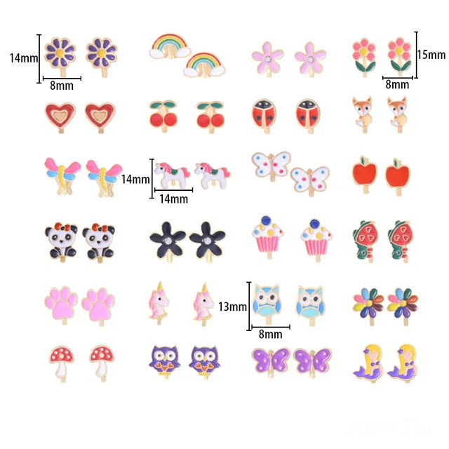 6 Orecchini A Clip Per Bambine - Ipoallergenici E Senza Foro - Foto 5