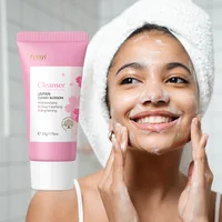 LAlKOU Sakura Gentle Facial Foaming Cleanser Shrink Pores Deep Clean Oil Control Reduce Blackhead Moisturizing Facial Skin Care 2