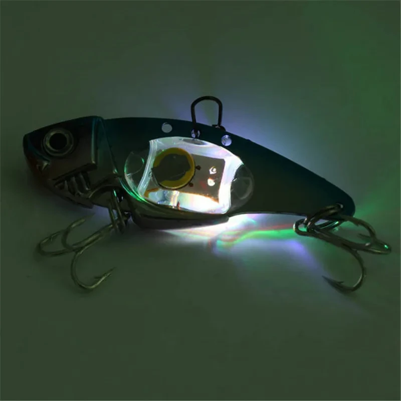 Underwater LED Fishing Lure Squid Bait Lure Flashing Light
