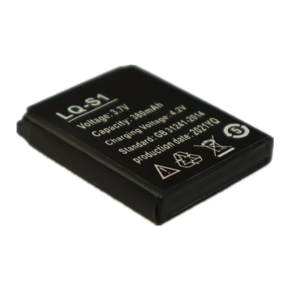 Batteria Vhbw 380mAh Compatibile Con DZ-09, GT08, QN-01 E Tanti Altri Smartwatch – Ricambio Di Alta Qualità