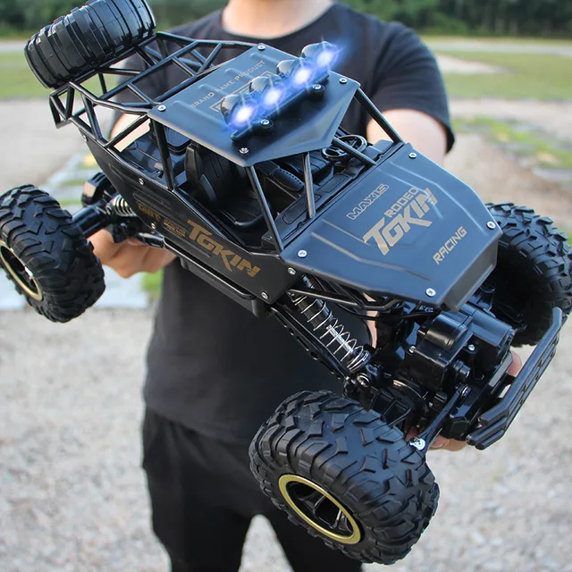 New 4WD RC Car 1:12 Off Road 4x4 Remote Control Cars Radio Buggy Truck Racing Drift with Led Lights Toys Gift for Children Adult 1