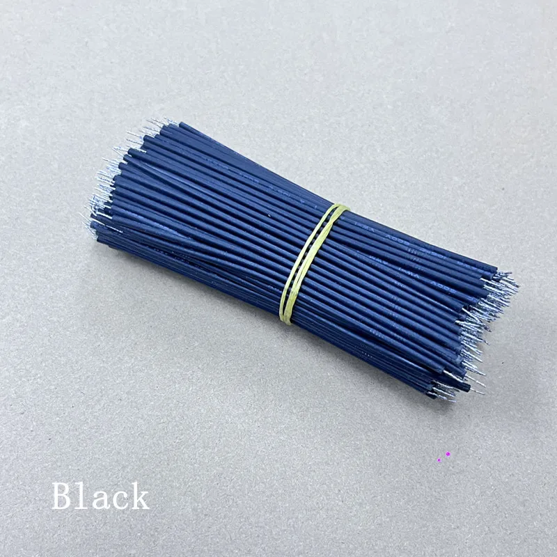 전자 와이어, 화이트 블랙 레드 블루 라이트 스트립 연결 와이어, 22AWG/0.3 스퀘어, 12cm, 50 개, 100 개, 200 개