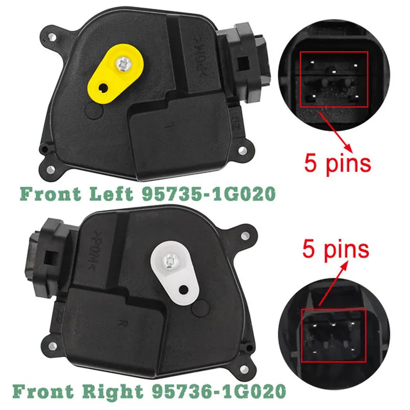 よしと Door Lock Actuator 95736-1G020 95735-1G020 For Hyundai Accent SE