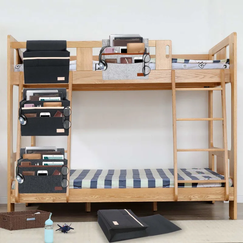 Storage Organizer Baby Bedside Storage Pocket Hanging Bed Organiser