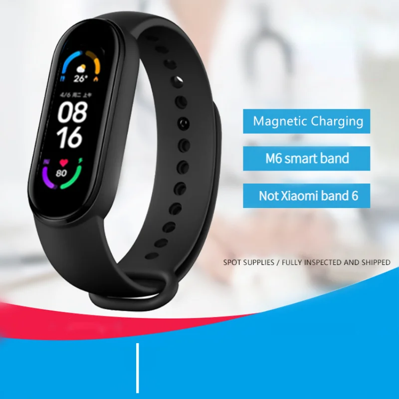 M6SmartWatchesSmartBandSportFitnessTrackerPedometerHeartRate