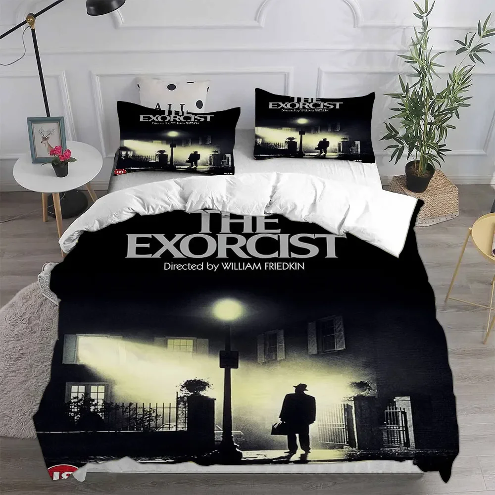 The Exorcist (1973) Bedding Sets Comforter Quilt Bed Cover Duvet Cover Pillow Case 2-3 Pieces Sets Kids Adult Size