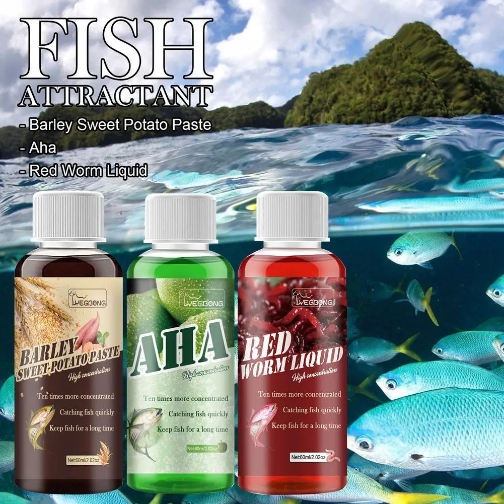 

Strong Fish Attractant Concentrated Liquid Blood Worm Scent Fish Attractant Concentrated For Trout Cod Carp Dropshipping