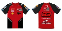 2025 New Men's and Women's Outdoor Sports Marc M Í Rquez Salute Design Children's Casual Retro Racing Summer T-shirts Tops 2