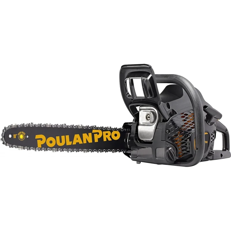 

Poulan Pro PR4218, 18 inch Chainsaw, 42cc 2-Cycle Gas Powered Chainsaw, Case Included