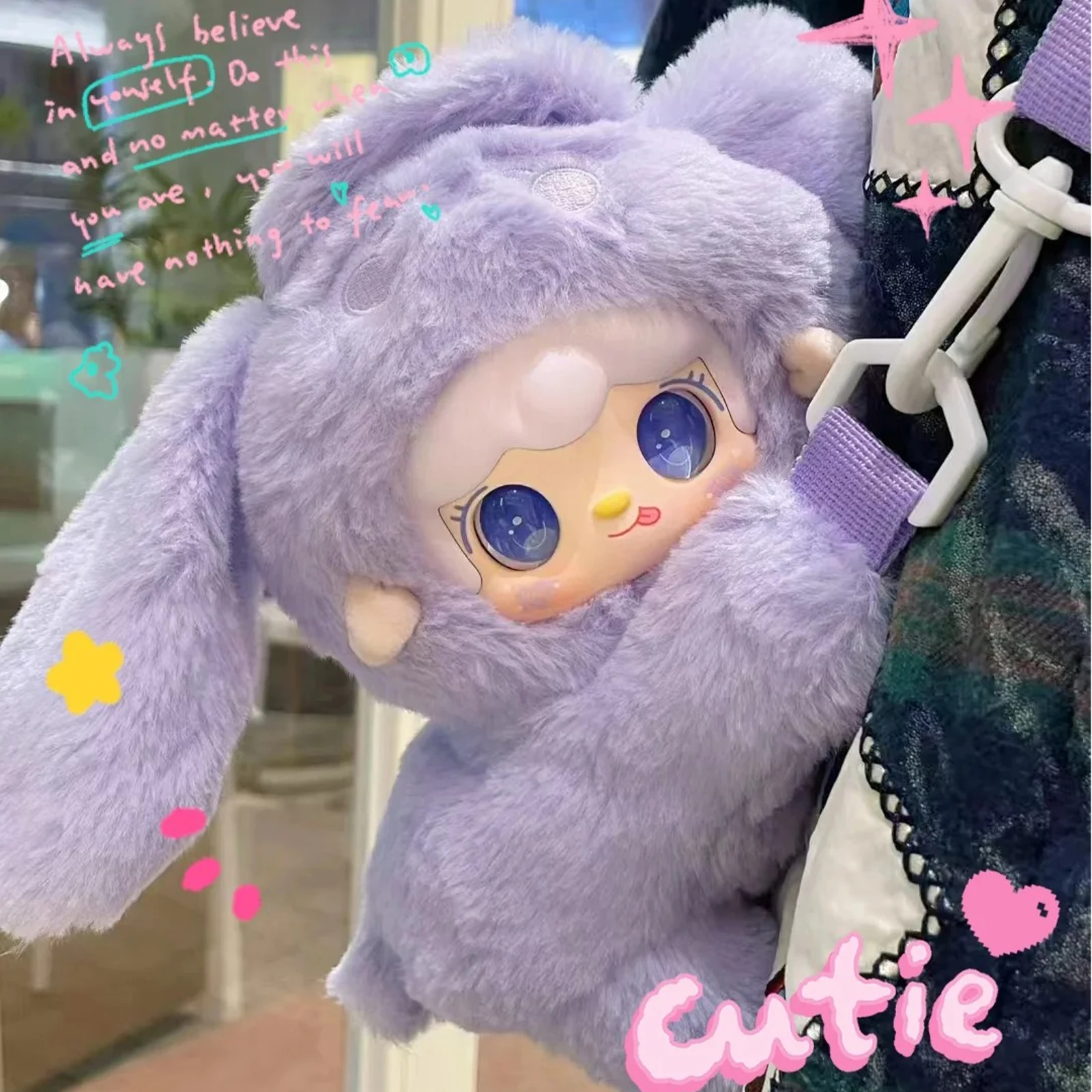 Yooki V8 Companion Series Plush VINYL Cute Cosmetics Storage Bag