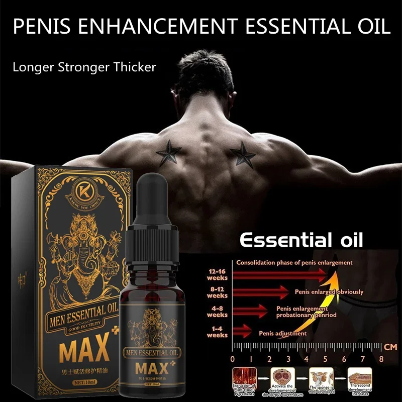 Penis Enlargement Oil Permanent Growth Thickening Oil for Men No Side Effects Massage