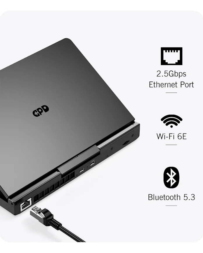 GPD pocket4 handheld mini laptop small portable operation and maintenance game office 8.8-inch touch screen