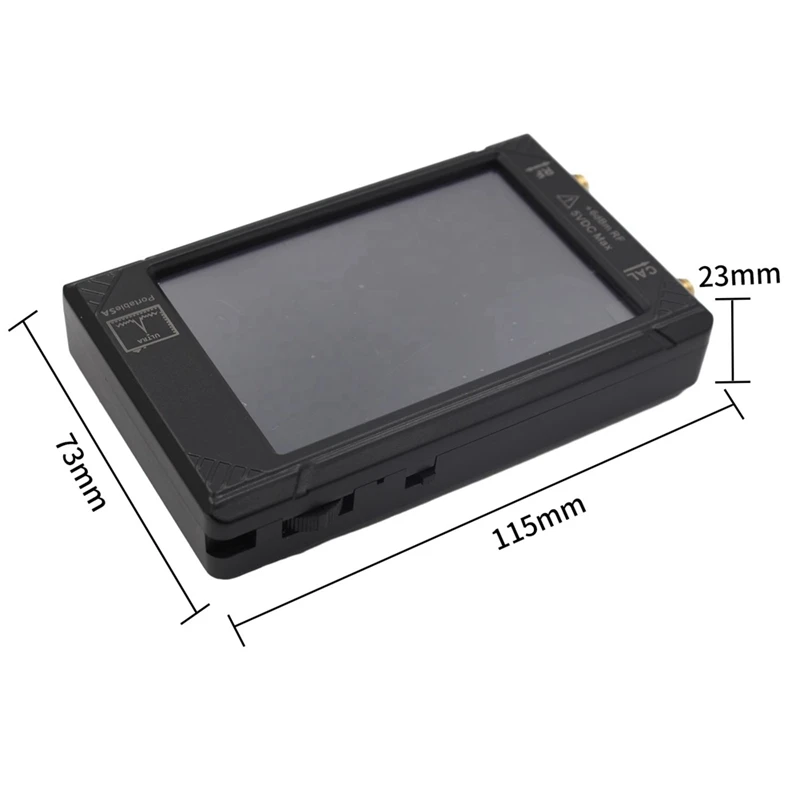 4인치 휴대용 스펙트럼 분석기 32GB 카드-A86Z가 포함된 ULTRA Protable SA용 100k-5.3GHz 신호 발생기