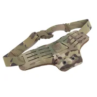 Tactical Holster Combination Adapter MHA QLS Side Kit Thigh Drop Leg Tactical Quick Pull Molle Hunting Comfortable Airsoft Gear 2