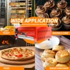 12-inch Electric Pizza Oven Toaster Outdoor Commercial Pizza Oven Double-layer Oven 4