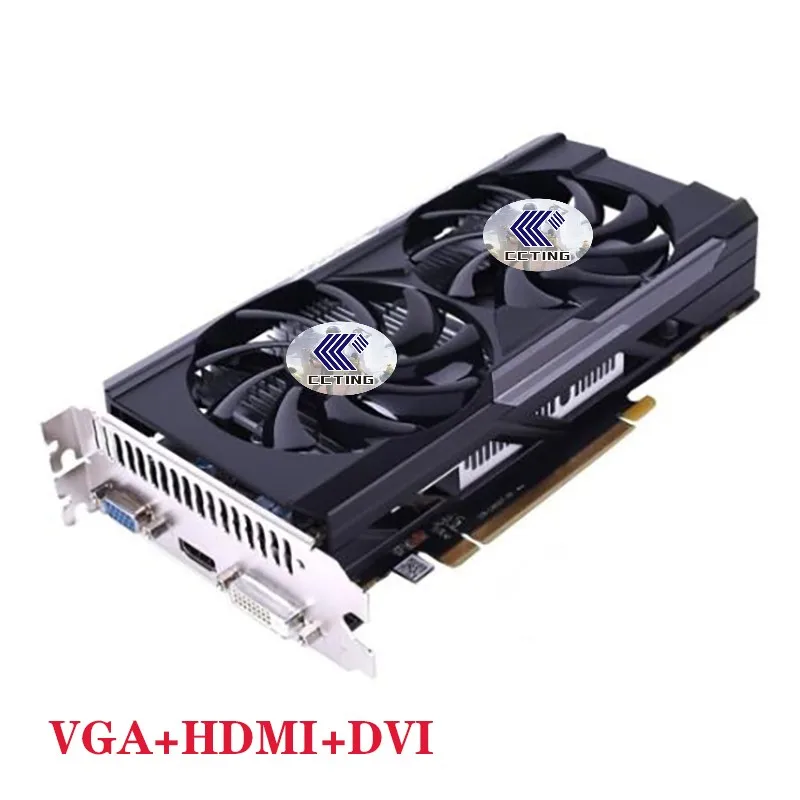 CCTING R7 350 2GB �׷��� ī�� GPU, AMD Radeon R7 350 ���� ī�� ��ǻ�� ���� HDMI VGA �߰�