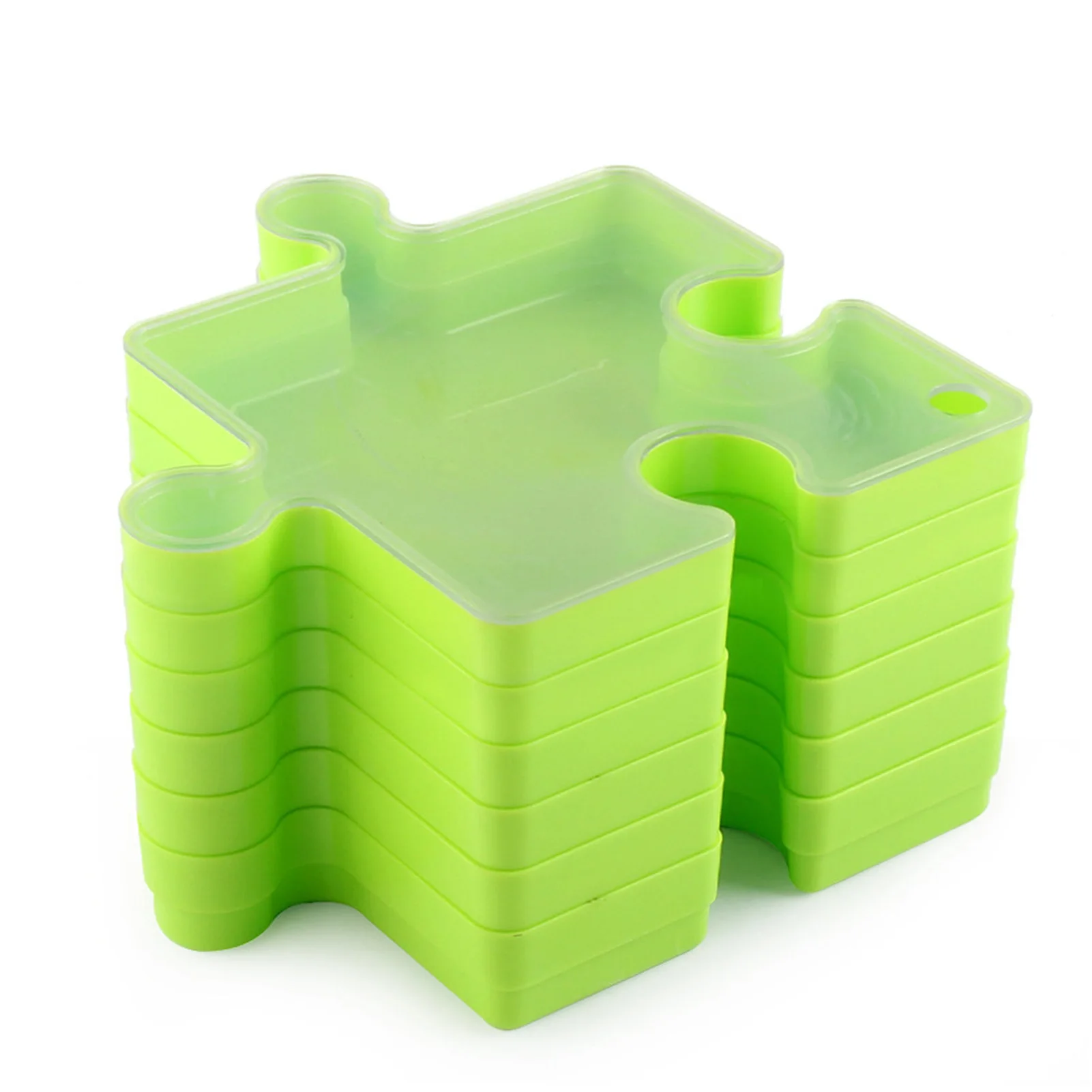 Stackable Puzzle Sorter Building Blocks Containers Storage Box Toy Organizer  Plastic Stackable Sorting Trays For Jigsaw Puzzle - Puzzles - AliExpress