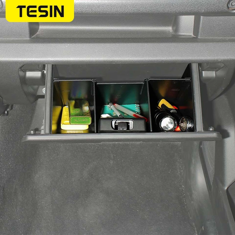 Glove Box Organizer Armrest Box Interval Storage Insert Divider
