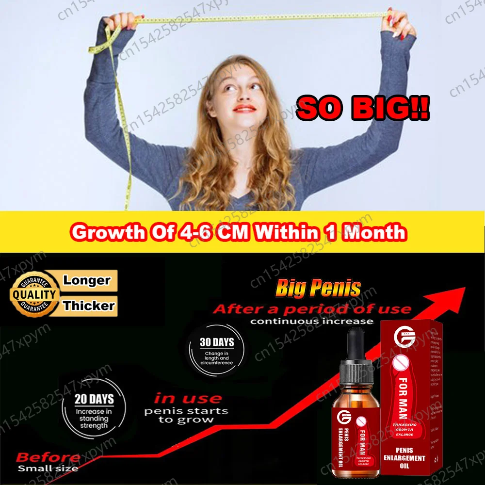 Man Product Growth Of 4-6 CM Within A Month Longer And Thicker For Man