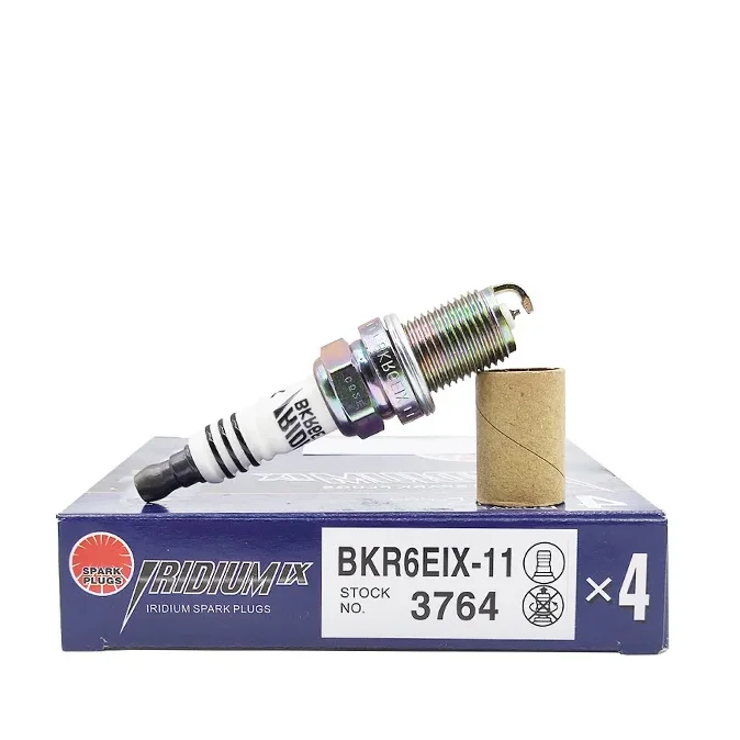 

4/6Pcs Iridium Spark Plug BKR6EIX-11 3764 For Toyota Nissan Subaru Mitsubishi Kia Yamaha Lotus Jaguar BKR6EIX11-3764
