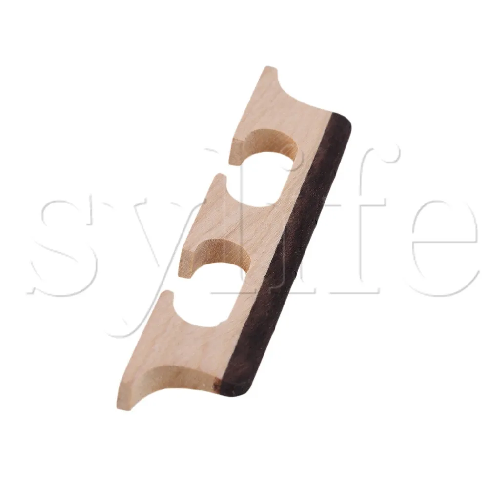 

Кленовый и эбеновый мост для 4 струнных банджо укулеле