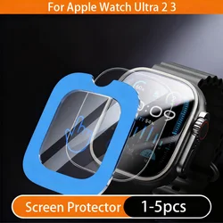 Waterproof Auto - Alignment Tempered Glass Screen Protector - 5PCS (For Apple ultra 3)