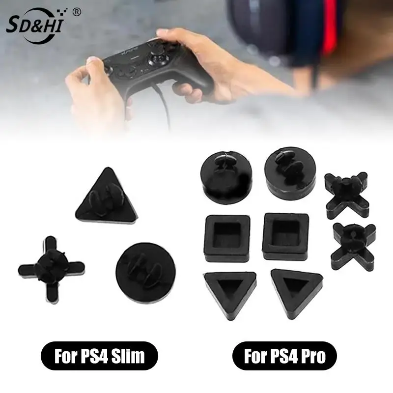 Per Ps4 Ps 4 Pro Custodia Per Console Sottile Custodia Per Piedini In Gomma Copertura Per Piedini 8/3X Piedini In Gomma Inferiore In Silicone