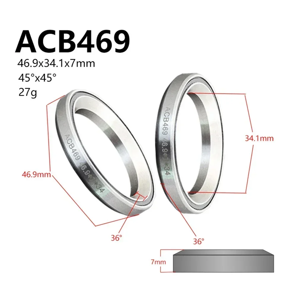 Precision Bicycle Headset Bearings for MTB & Road Bikes - High-Performance Steel Bike Accessories