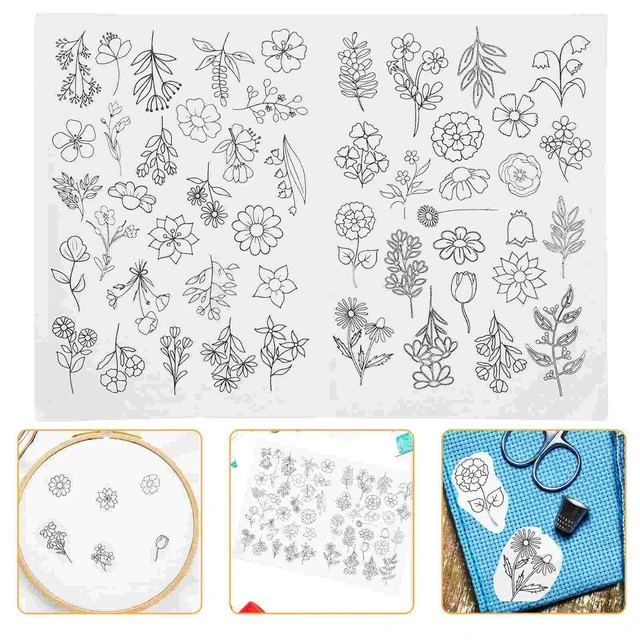 Binders Embroidery Supplies Adhesive Stabilizer Hand Sewing Stabilizers  Paper Dissolvable Water Soluble - AliExpress